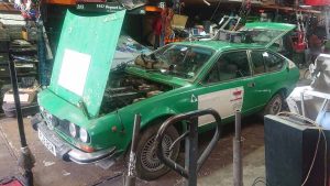 Alfetta GTV6 restoration project